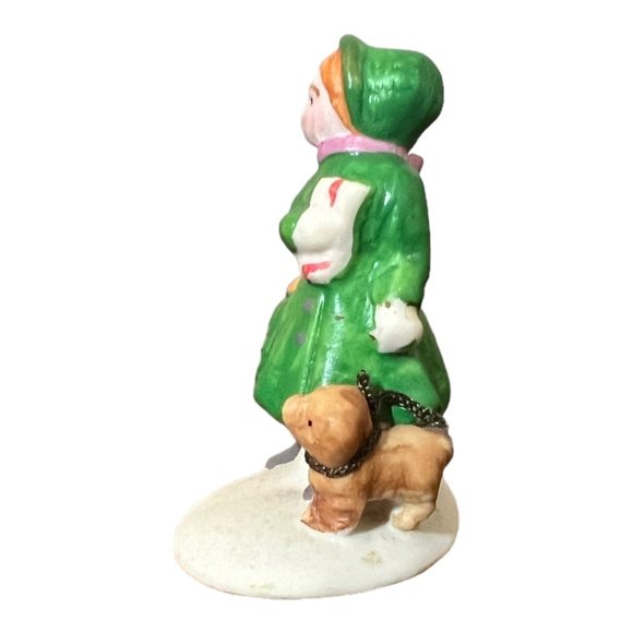 Lemax Christmas Village Accessory Lot of 6 Dog Related 1990s Dog, Dog House.... - Picture 11 of 13